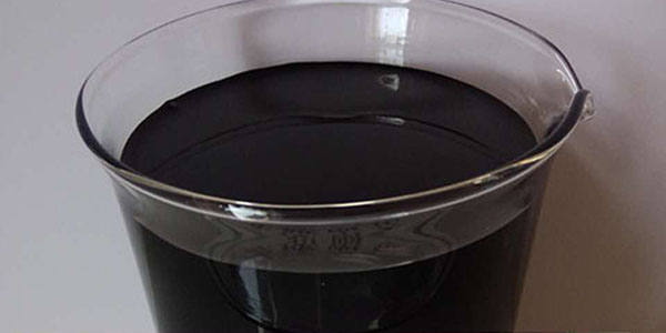 添加皮革色浆用炭黑生产的黑色浆样品